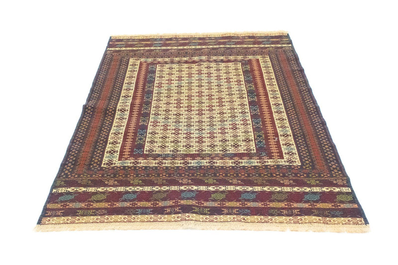 Kelim Carpet - orientalisk matta - 186 x 126 cm - beige