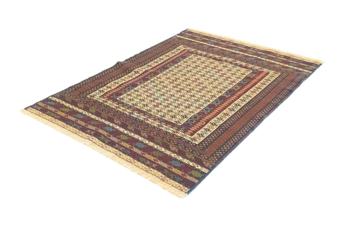 Kelim Carpet - orientalisk matta - 186 x 126 cm - beige