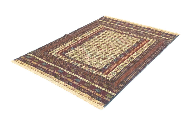 Kelim Carpet - orientalisk matta - 186 x 126 cm - beige