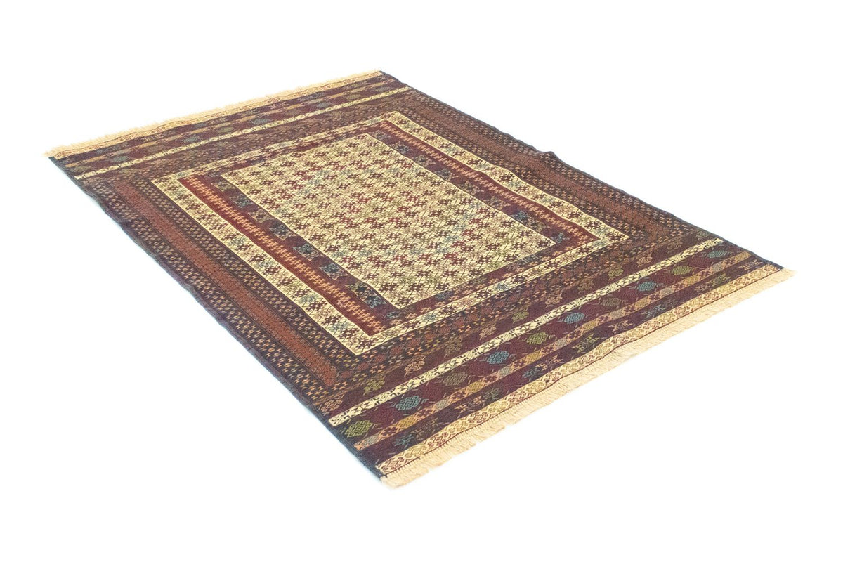 Kelim Carpet - orientalisk matta - 186 x 126 cm - beige
