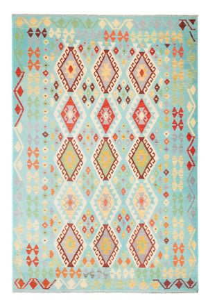 Kelim Carpet - Splash - 250 x 176 cm - flerfärgad