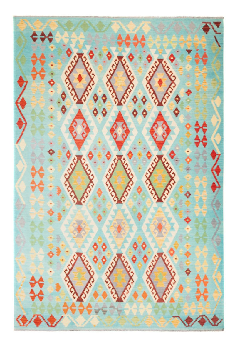 Kelim Carpet - Splash - 250 x 176 cm - flerfärgad