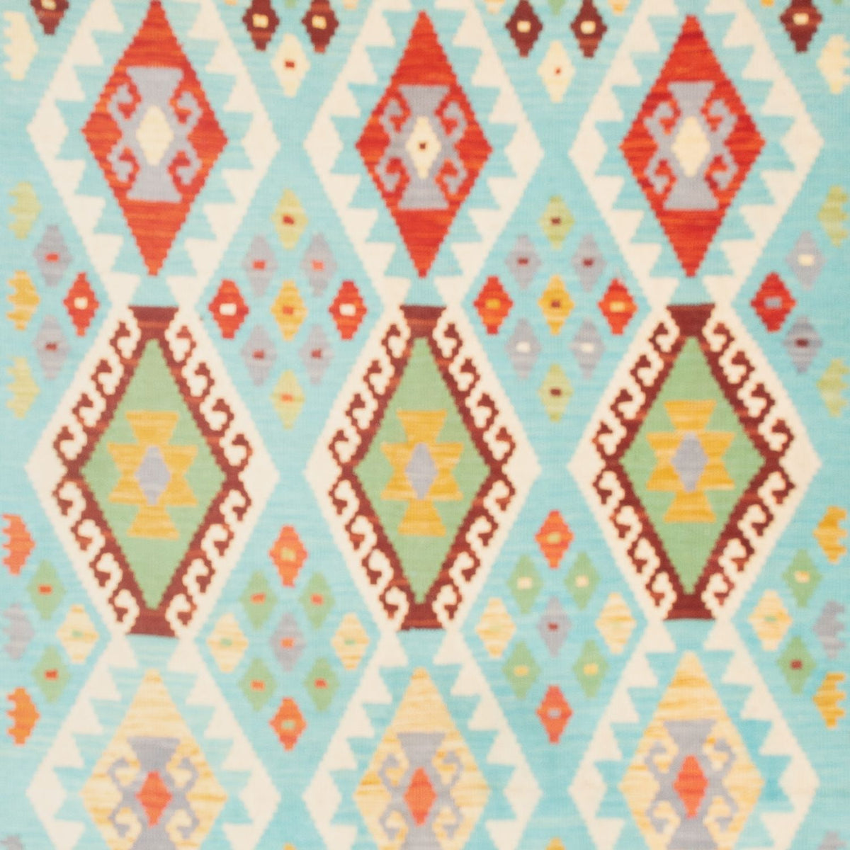 Kelim Carpet - Splash - 250 x 176 cm - flerfärgad