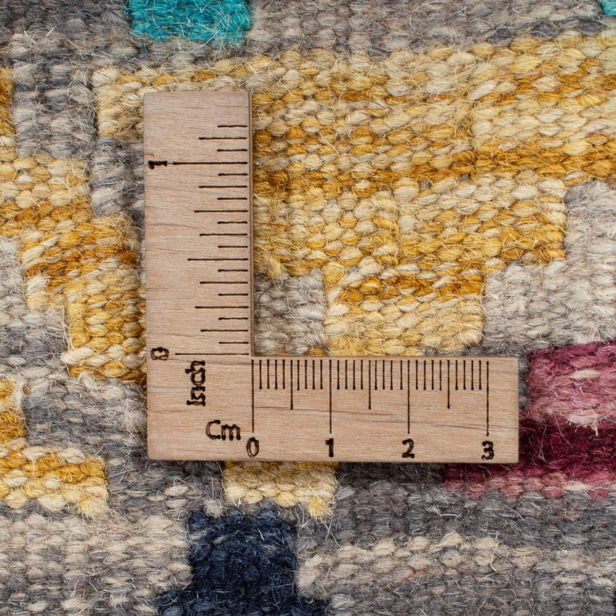 Kelim Carpet - Splash - 251 x 176 cm - flerfärgad