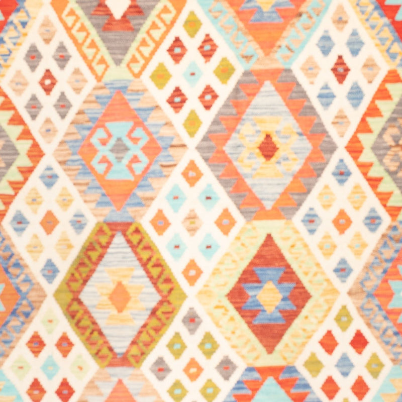 Kelim Carpet - Splash - 248 x 177 cm - flerfärgad