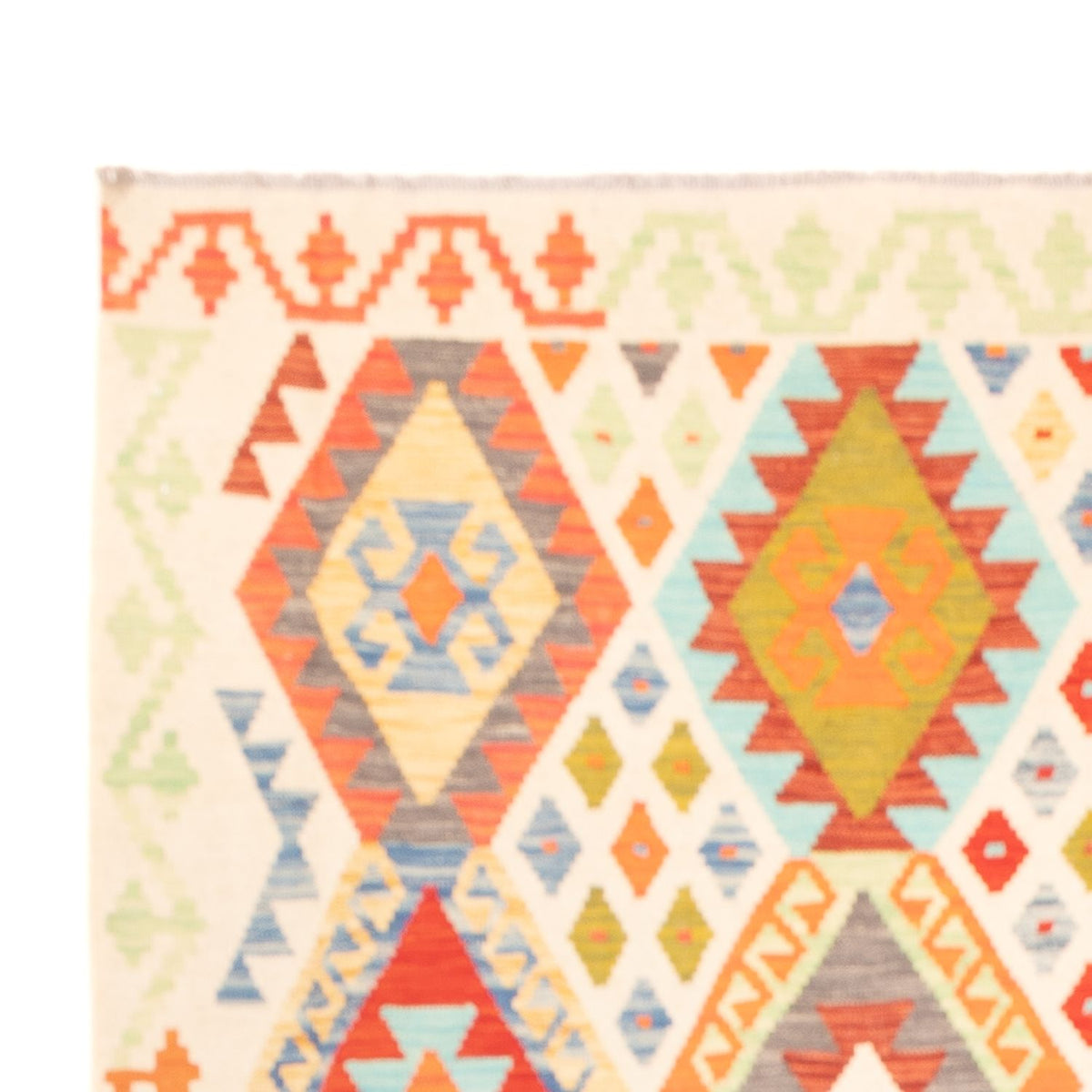 Kelim Carpet - Splash - 248 x 177 cm - flerfärgad