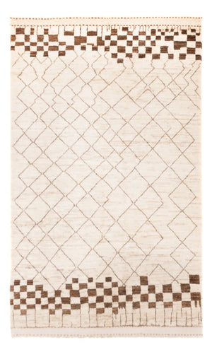 Berber matta - 228 x 156 cm - ljusgrå