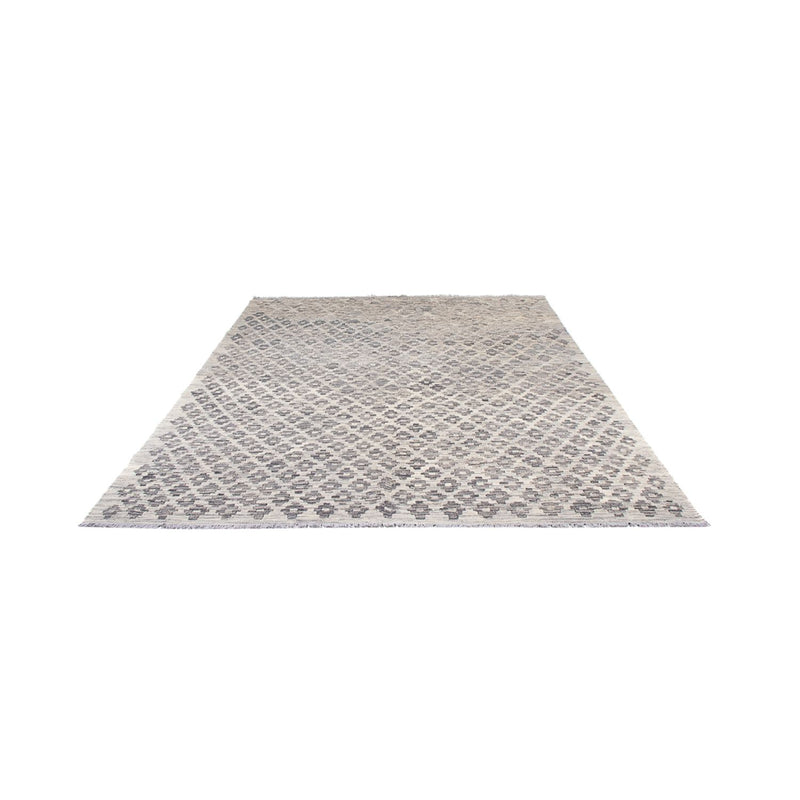 Kelim matta - trendig - 250 x 177 cm - mörk beige