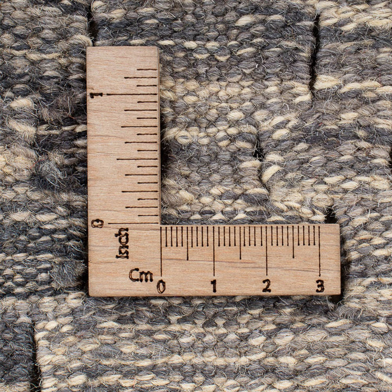 Kelim matta - trendig - 250 x 177 cm - mörk beige