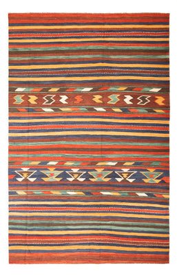 Kelim Carpet - orientalisk matta - 304 x 198 cm - flerfärgad