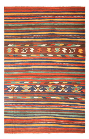 Kelim Carpet - orientalisk matta - 304 x 198 cm - flerfärgad