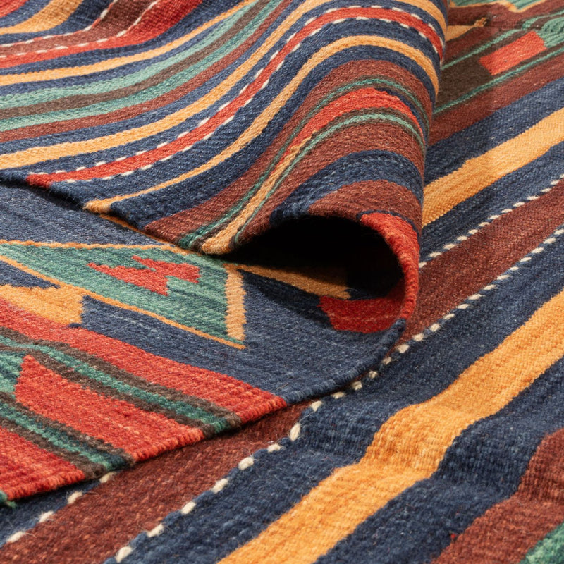 Kelim Carpet - orientalisk matta - 304 x 198 cm - flerfärgad