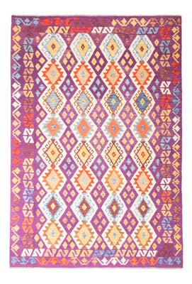 Kelim Carpet - Splash - 256 x 178 cm - flerfärgad