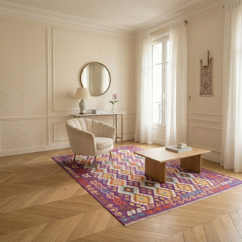 Kilim Maimana Mattan 256x178cm - Ullmatta