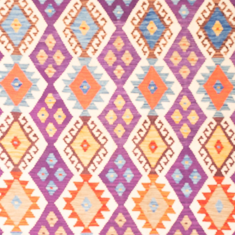 Kelim Carpet - Splash - 256 x 178 cm - flerfärgad