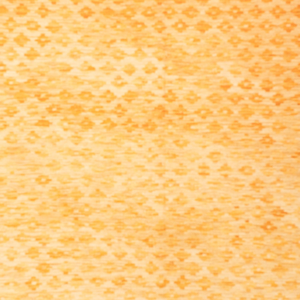 Kelim matta - trendig - Vintage / färgad - 247 x 177 cm - senapsgult