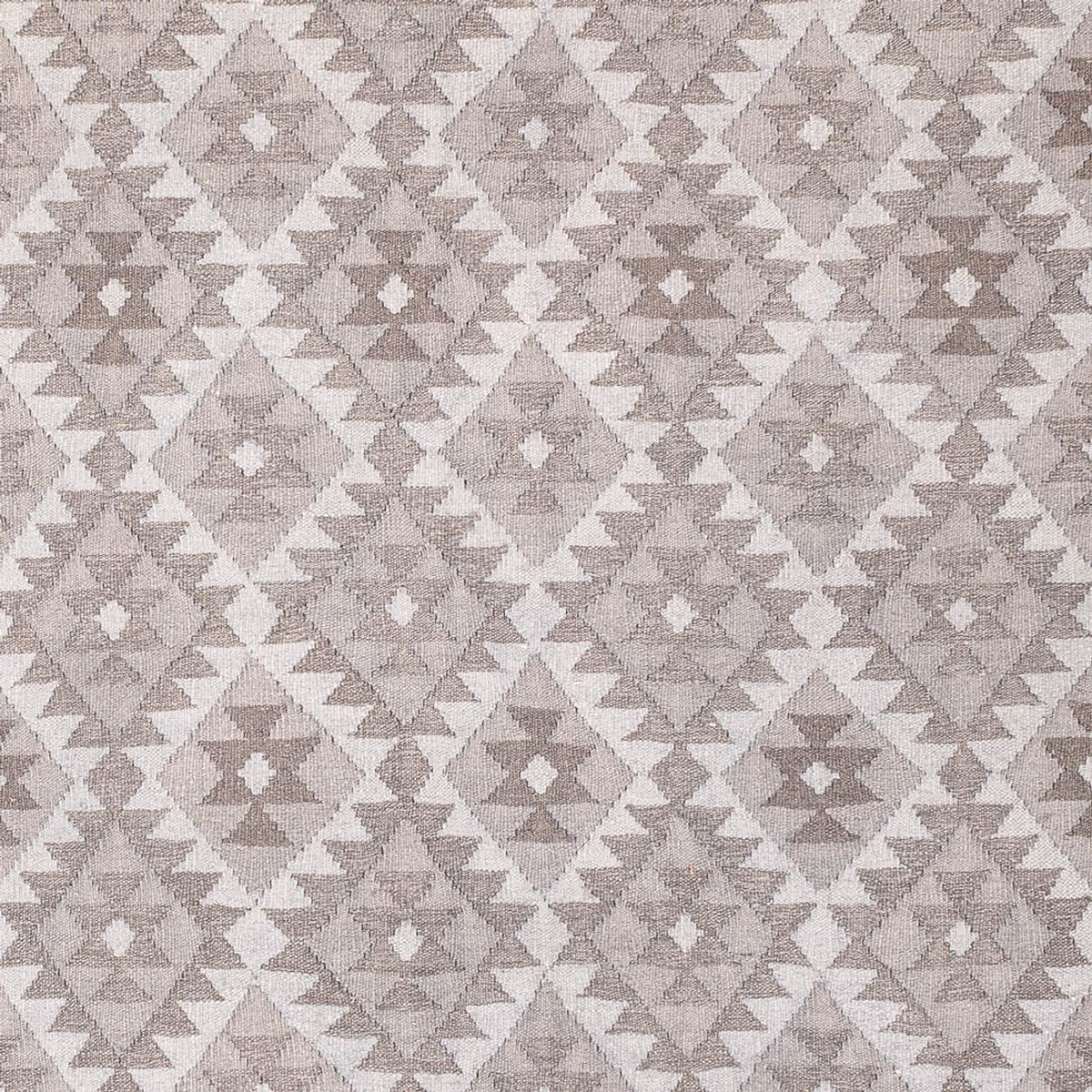 Kelim matta - trendig - 296 x 186 cm - grått