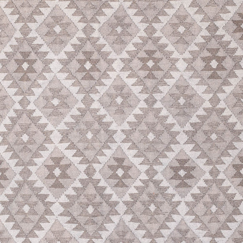 Kelim matta - trendig - 296 x 186 cm - grått