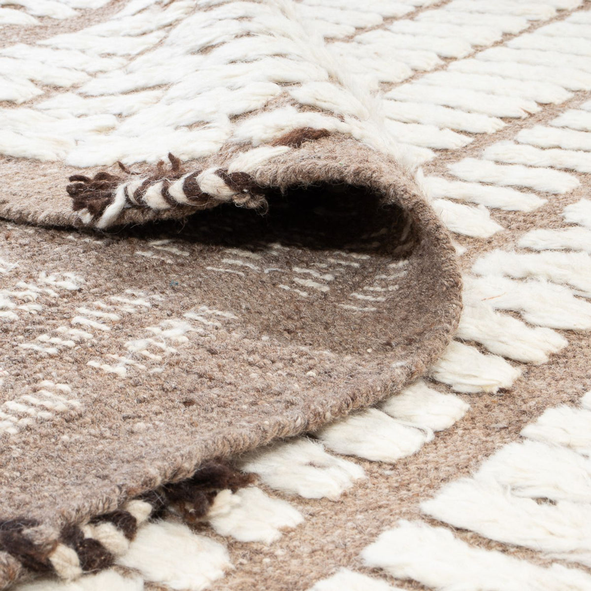 Berber matta - 289 x 215 cm - ljusbeige