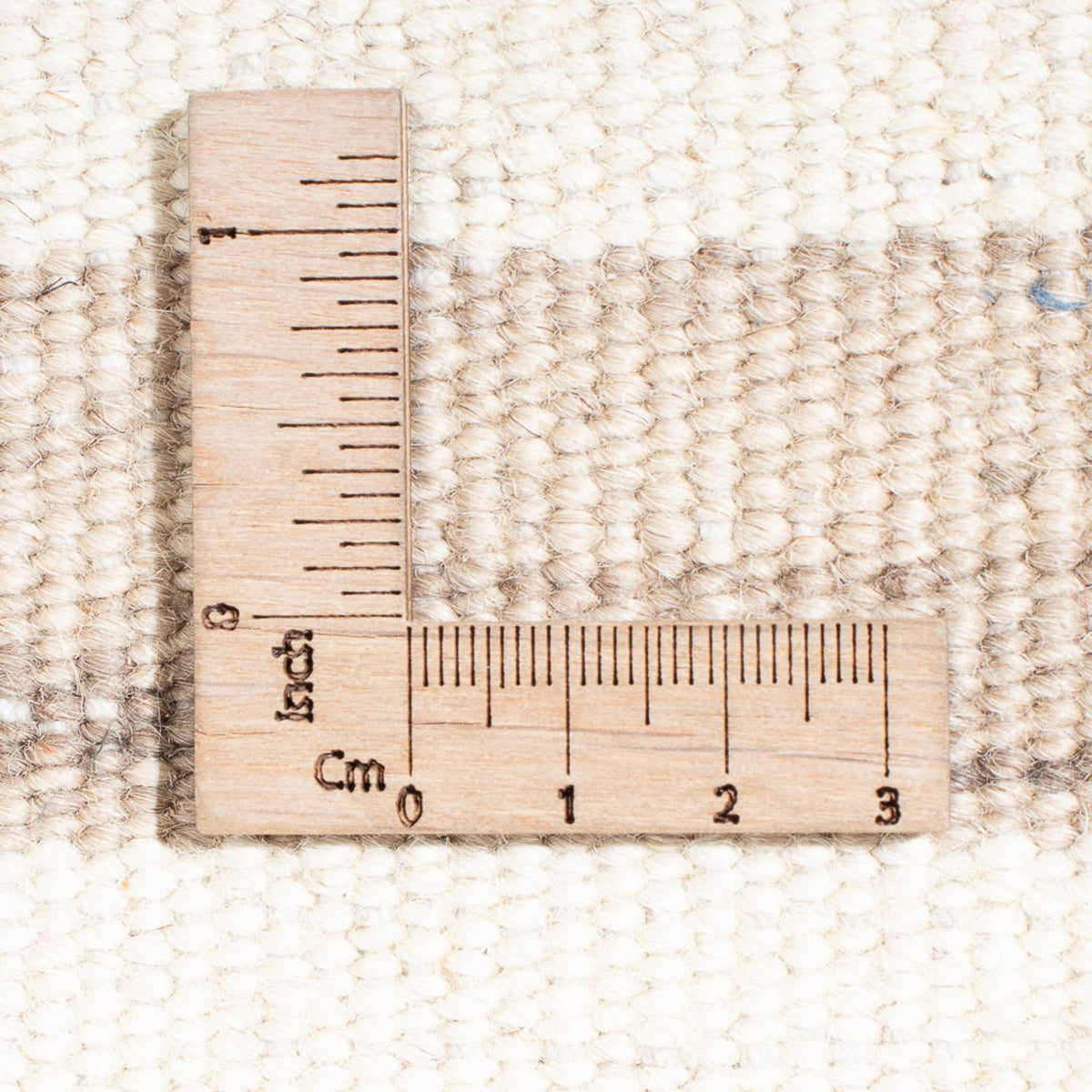 Kelim matta - trendig - 340 x 240 cm - ljusbeige