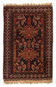 Afghansk matta 127x189cm - Oriental Carpet