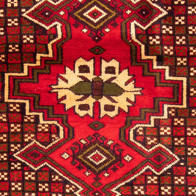 Kelim Carpet - orientalisk matta - 155 x 87 cm - röd