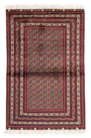 Afghansk matta - Bukhara - 150 x 100 cm - flerfärgad