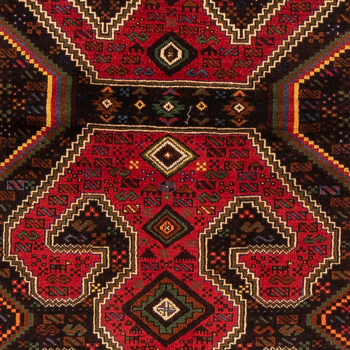 Runner Baluch-matta - 214 x 115 cm - flerfärgad