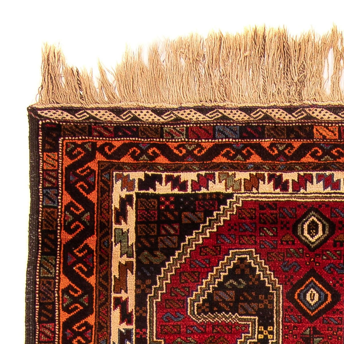 Runner Baluch-matta - 214 x 115 cm - flerfärgad