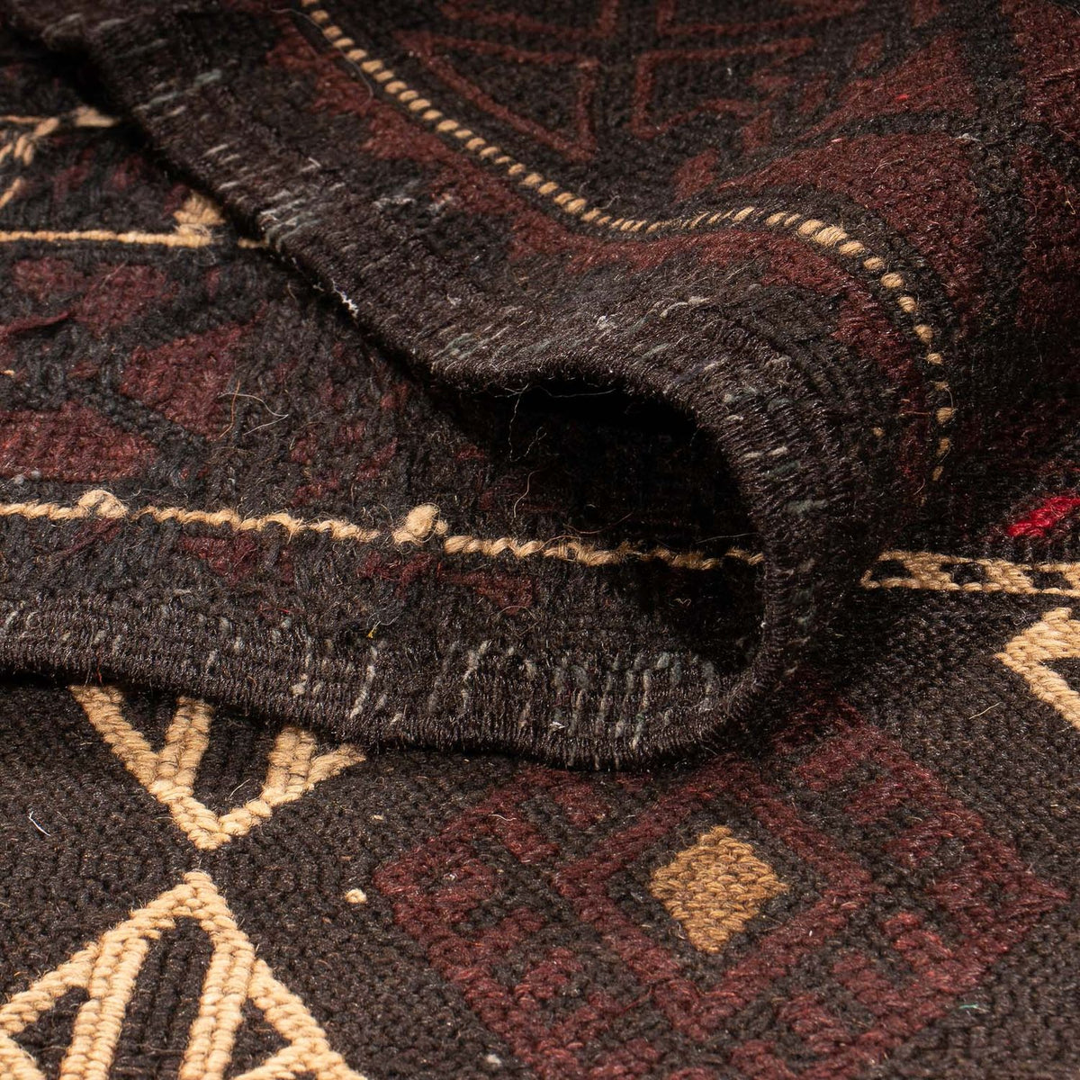 Kelim Carpet - orientalisk matta - 178 x 118 cm - brun