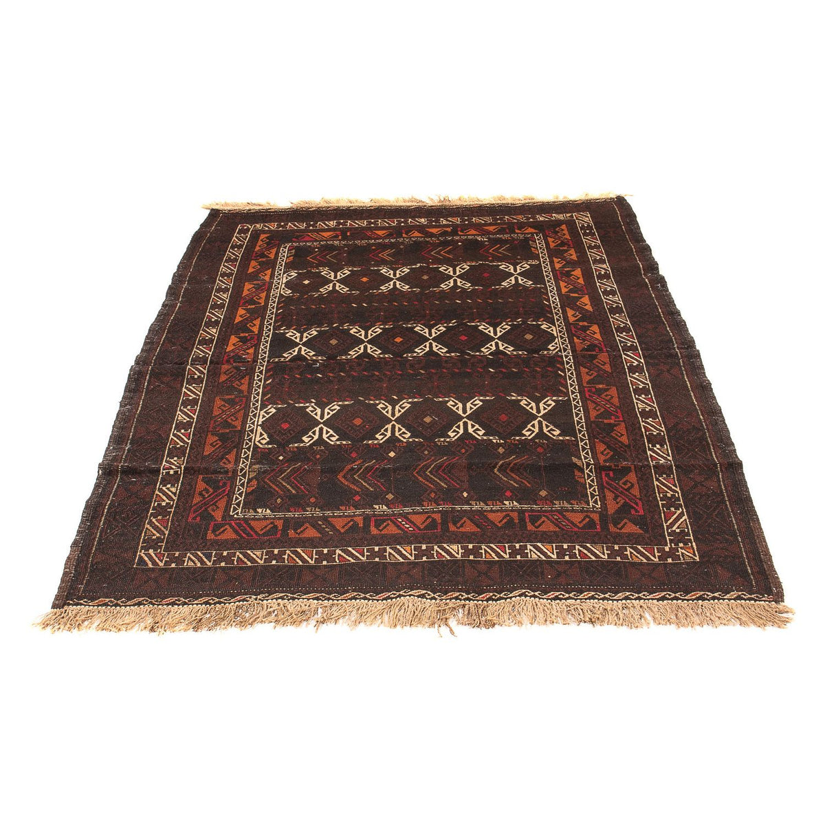 Kelim Carpet - orientalisk matta - 178 x 118 cm - brun