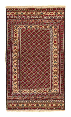 Kelim Carpet - orientalisk matta - 207 x 125 cm - flerfärgad