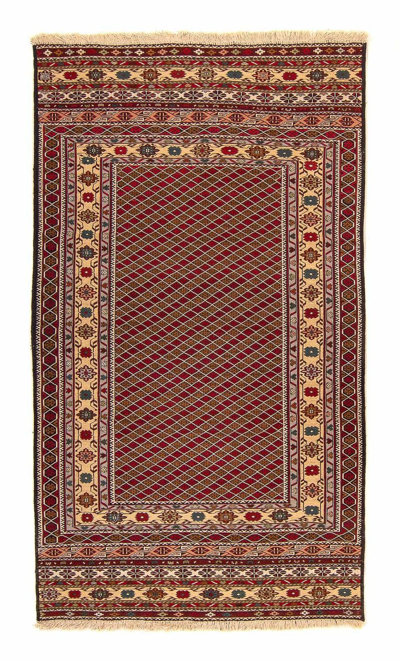 Kelim Carpet - orientalisk matta - 207 x 125 cm - flerfärgad