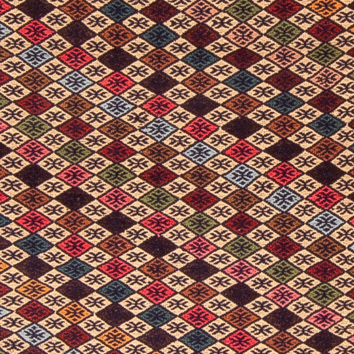 Kelim Carpet - orientalisk matta - 185 x 120 cm - flerfärgad