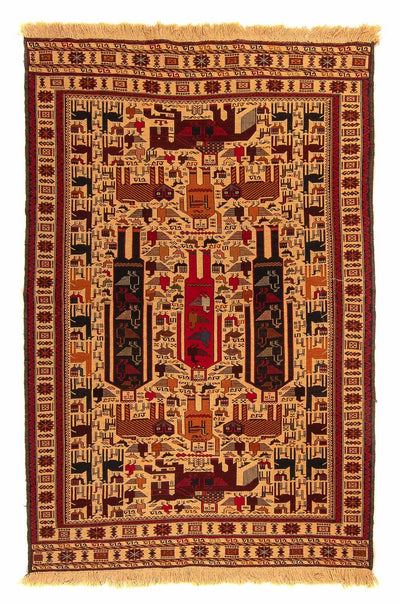 Afghansk kilim Mattan 129x197cm