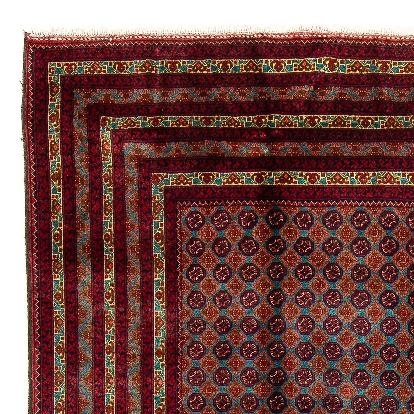 Afghansk matta - Bukhara - 288 x 198 cm - flerfärgad
