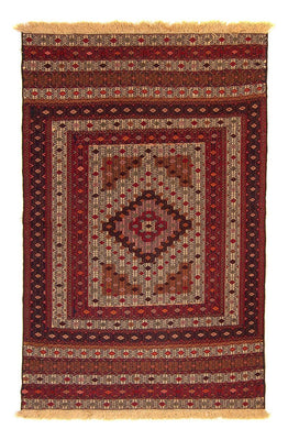 Kelim Carpet - orientalisk matta - 183 x 115 cm - flerfärgad