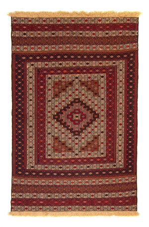 Kelim Carpet - orientalisk matta - 183 x 115 cm - flerfärgad