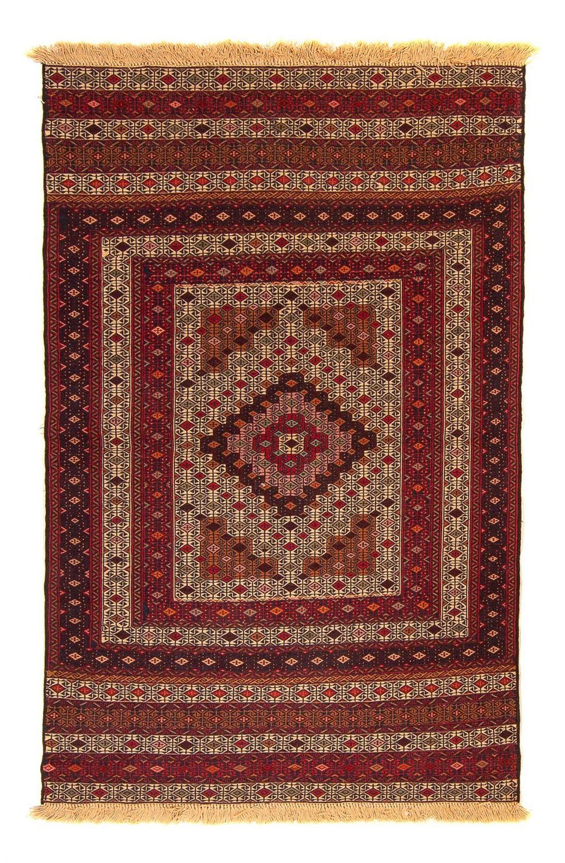 Kelim Carpet - orientalisk matta - 183 x 115 cm - flerfärgad