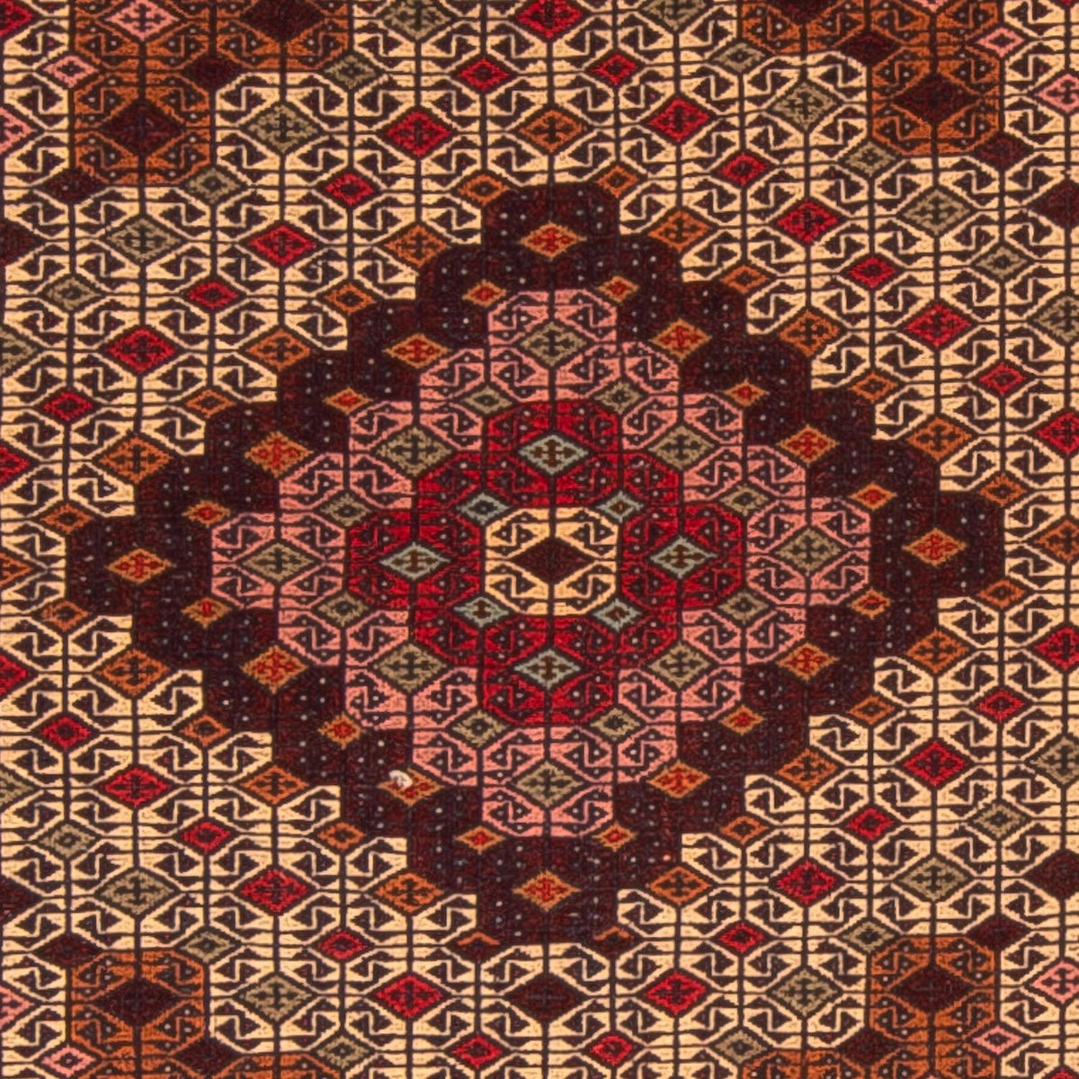 Kelim Carpet - orientalisk matta - 183 x 115 cm - flerfärgad