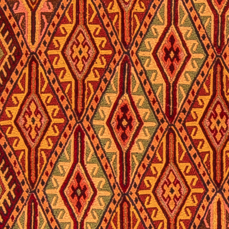 Kelim Carpet - orientalisk matta - 174 x 138 cm - flerfärgad