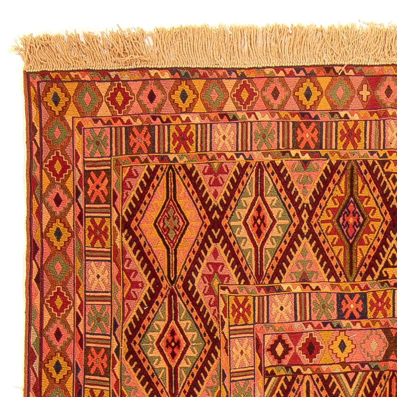 Kelim Carpet - orientalisk matta - 174 x 138 cm - flerfärgad