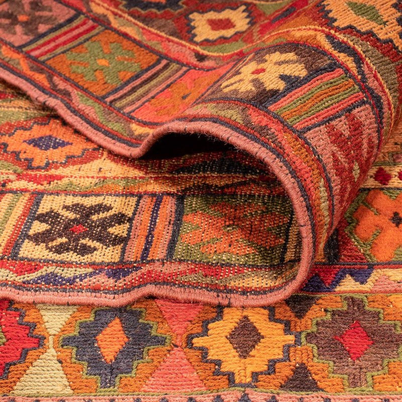 Kelim Carpet - orientalisk matta - 181 x 147 cm - flerfärgad