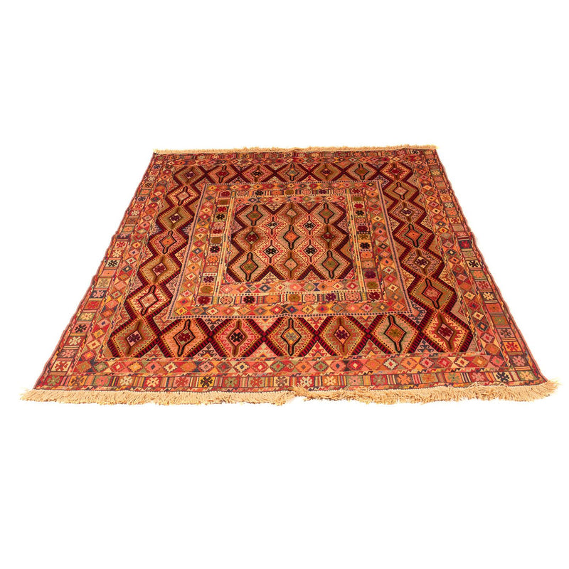 Kelim Carpet - orientalisk matta - 181 x 147 cm - flerfärgad