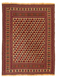 Kelim Carpet - orientalisk matta - 268 x 195 cm - flerfärgad