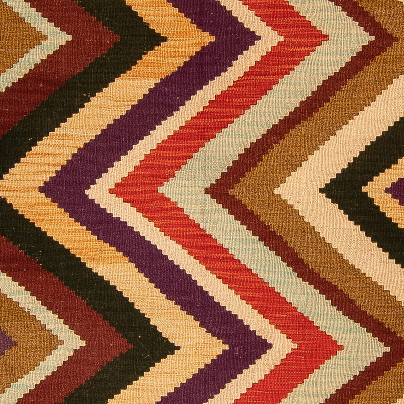 Kelim Carpet - Splash - 203 x 145 cm - flerfärgad