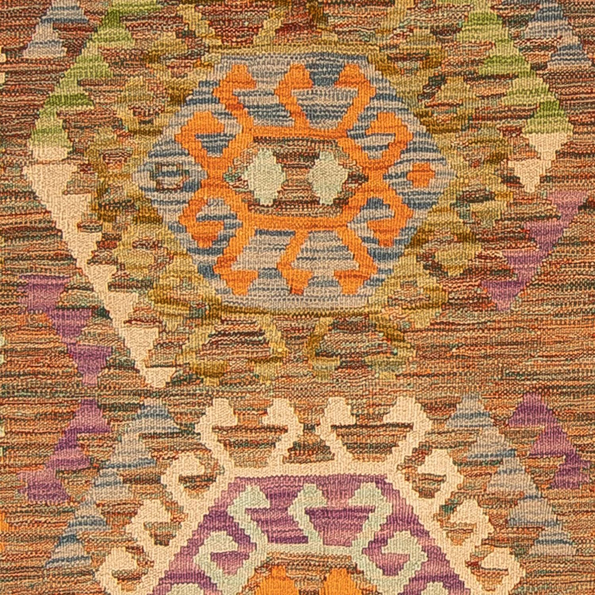 Kelim Carpet - Splash - 155 x 98 cm - flerfärgad