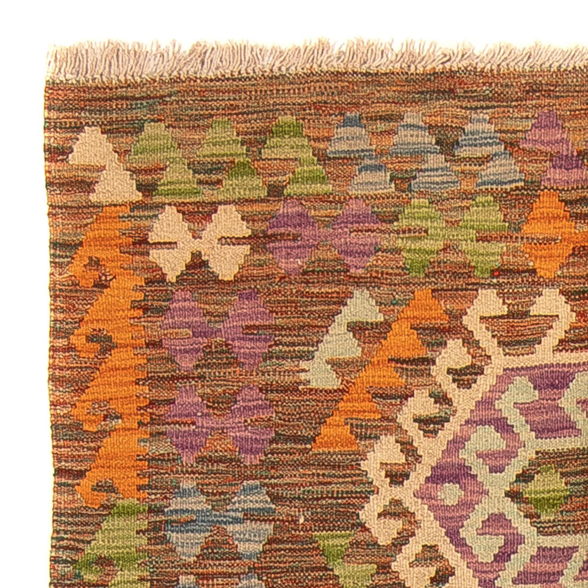 Kelim Carpet - Splash - 155 x 98 cm - flerfärgad