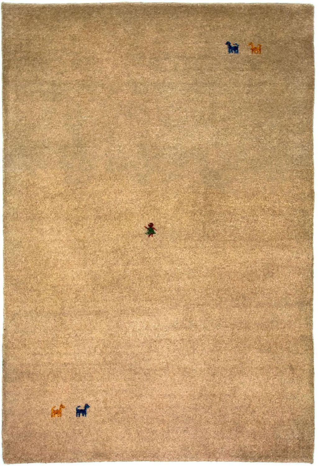 Gabbeh-matta - Indus - 200 x 140 cm - brun