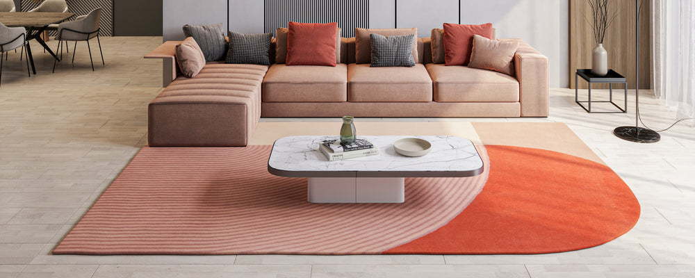 Ullmatta - Artsy - rektangulär